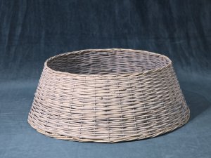 Корзина под елку из ротанга Kaemingk (80x28 см, серый)