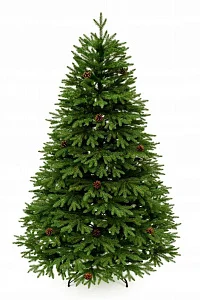 Ель искусственная Сибирская РЕ с шишками